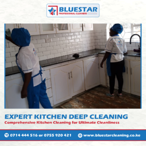 kitchen deep cleaning services in Nairobi