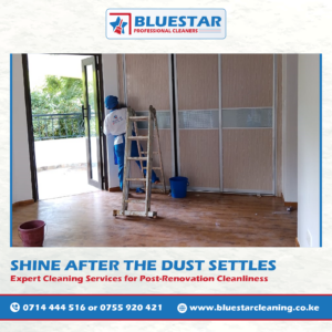 Bluestar Professional Cleaners Post renovation Cleaning Service