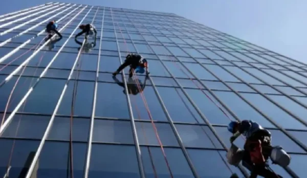 high-rise window cleaning in Nairobi, Kenya. High-rise window cleaning services in Nairobi