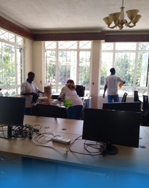 Bluestar Professional Cleaners_1 Office Cleaning 1 Office cleaning in Nairobi by Bluestar Professional Cleaners Ltd's Technician s in Westlands, Nairobi. Bluestar is the best cleaning company in Nairobi, Kenya office sanitation practices, workplace hygiene, office cleaning services, disinfection of high-touch surfaces, green cleaning products, waste management, professional office cleaning, carpet sanitization, air duct cleaning, indoor air quality, hand hygiene stations, employee health and safety, germ prevention in offices, office sanitation tips, deep cleaning services, workspace cleanliness, office disinfection protocols, office cleaning Nairobi, eco-friendly office cleaning, office sanitization Kenya, maintaining a clean office, office cleaning best practices, office hygiene solutions, office health and safety, reducing office germs, cleaning high-traffic areas, Nairobi office cleaning services, office sanitation procedures, corporate cleaning services, ensuring office cleanliness, office cleaning services in Lavington